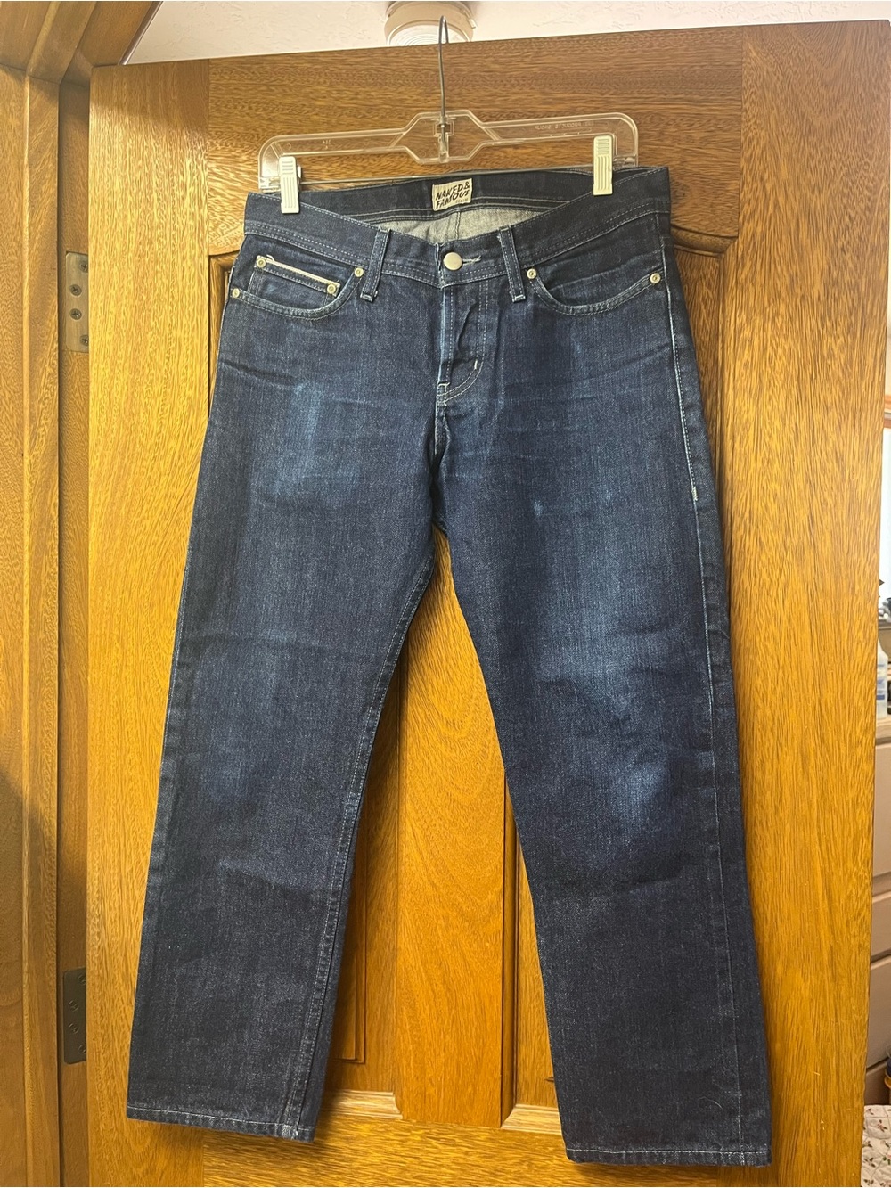 Naked & Famous Weird Guy Selvedge Indigo Denim 30x26